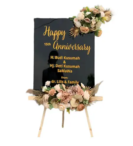 Papan Bunga Akrilik Aviary Bintaro